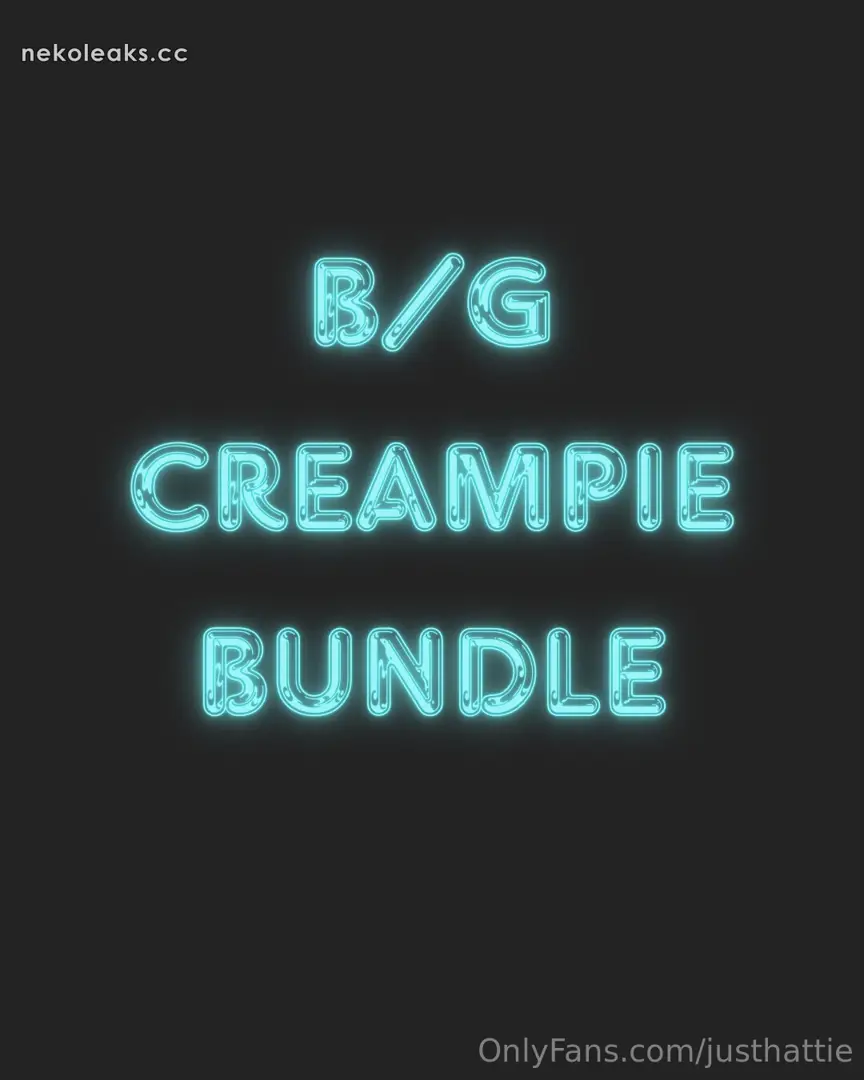 <p><strong>B/G CREAMPIE BUNDLE</strong><br><br>Don’t miss this absolute steal 🔥 <br><br>Unlock for just $4.99 today!!</p>